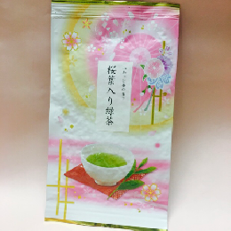 桜葉入り緑茶　30g